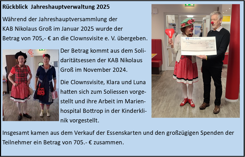 JHV Spendenübergabe2025